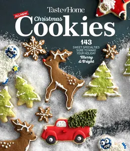 USED-Taste of Home All New Christmas Cookies: 143 Sweet Specialties Sure to Make Your Holiday Merry and Bright (Spiral-bound)