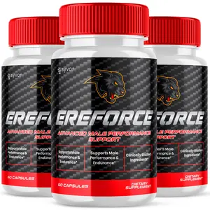 (3 Pack) Ereforce Pills for Men Advanced Formula Vitamin Supplement 180 Capsules