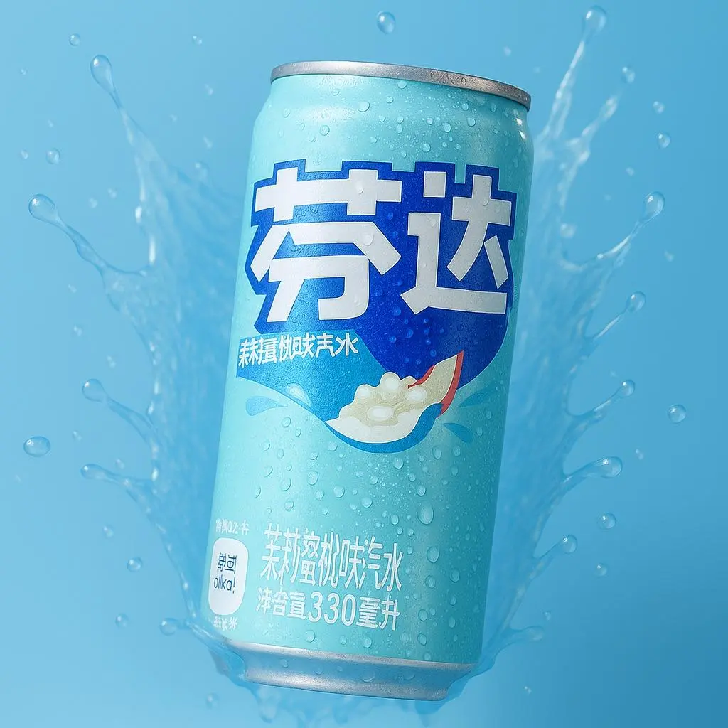 Fanta Jasmine Peach 11.6 oz (CHINA)