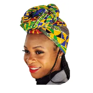 Kente African Print Head Wrap