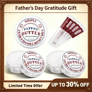 【Father's Day Gratitude Gift】3 Counts Tattoo Aftercare Cream for Before, During, and After Tattoo Process - Scar Repair, Gel, and Protective Balm for New & Older Tattoos