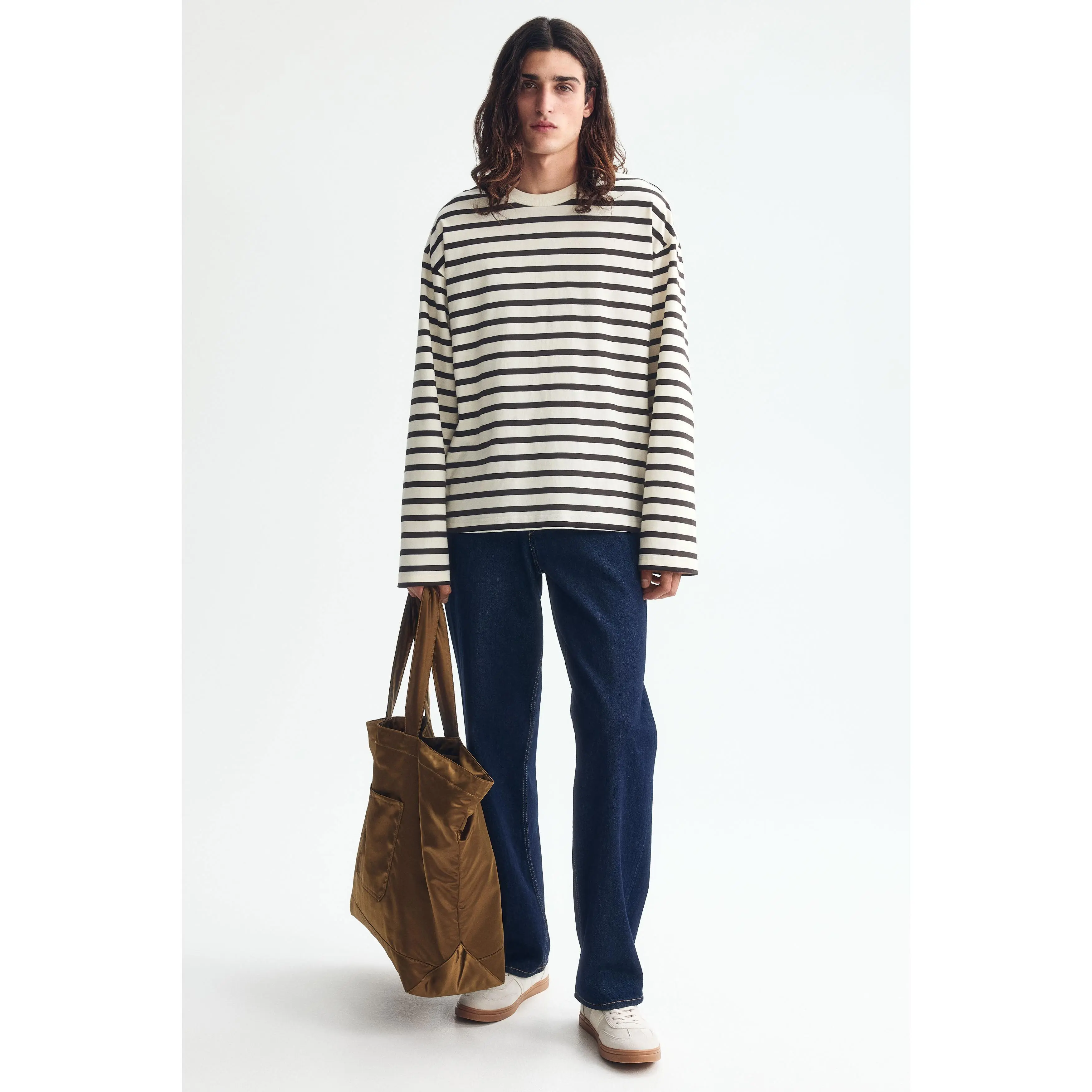 H&M Oversized Fit Long-sleeved jersey top