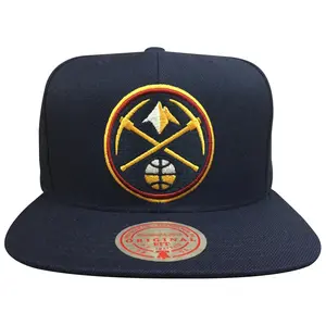 Mitchell & Ness Navy NBA Denver Nuggets Core Basic Snapback