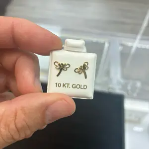 10k Gold Baby Butterfly stud earrings