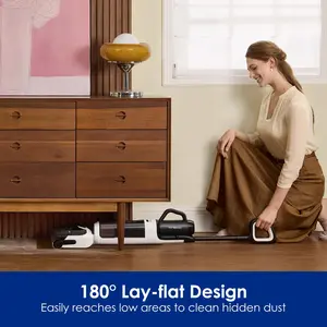 TINECO Floor One Switch i5 Stretch Breeze 2-in-1 Cordless Wet Dry Vacuum Cleaner, 20KPa Powerful Floor Cleaner Mop with Long Runtime, Multi-Surface Handheld Deep Cleaner & Cordless Car Vacuum