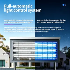 Efficient three-tube mosquito eradication lamp with durable waterproof structure, flexible hanging or standing design, great for parks, campsites, villa terraces and outdoor venues, ensuring a comfortable pest-free environment