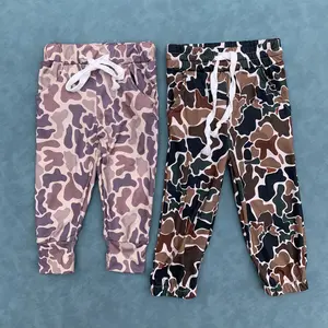 Camouflage baby boy pocket pants