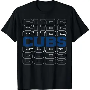 Retro Vintage Cubs Name Retro Design Unisex T-Shirt