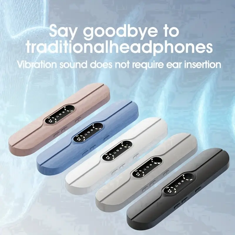 Multifunctional Wireless Speaker - 3rd Gen Bone Conduction Under-The-Pillow Sleep Audio Box, Distraction-Reducing Music, Noise Cancellation, Timed Shutoff, SD Card/MP3 Support, USB Rechargeable Type-C Lithium Battery