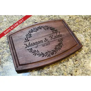 Personalized Cutting Board - Custom Cutting Board, Engraved Cutting Board, Wedding Gift, Housewarming Gift, Anniversary Gift