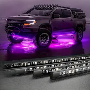 RGB Car LED Light Strip, Remote Control Car Chassis Light Strip, Music Mode Car Underbody LED Light Kit, SUV, Truck Underbody LED Light Kit