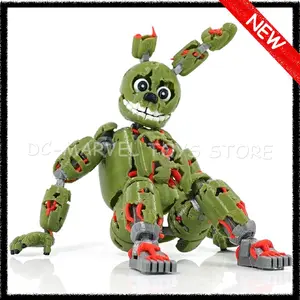 In Stock 3d Printed Five Nights At Freddy's 3 Pizza Springtrap T13 Multi-Jointed Movable Shapeshift Action Figure Toys