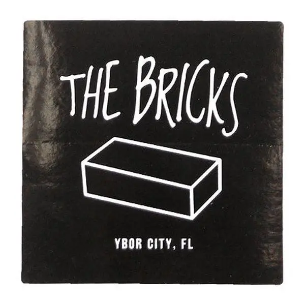 The Bricks Square Logo Sticker