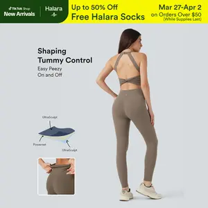 【Creator‘s Pick】Halara UltraSculpt Tummy Control Training Jumpsuit with Pockets-Easy Peezy Edition#TikTokShopSpringGlowUp