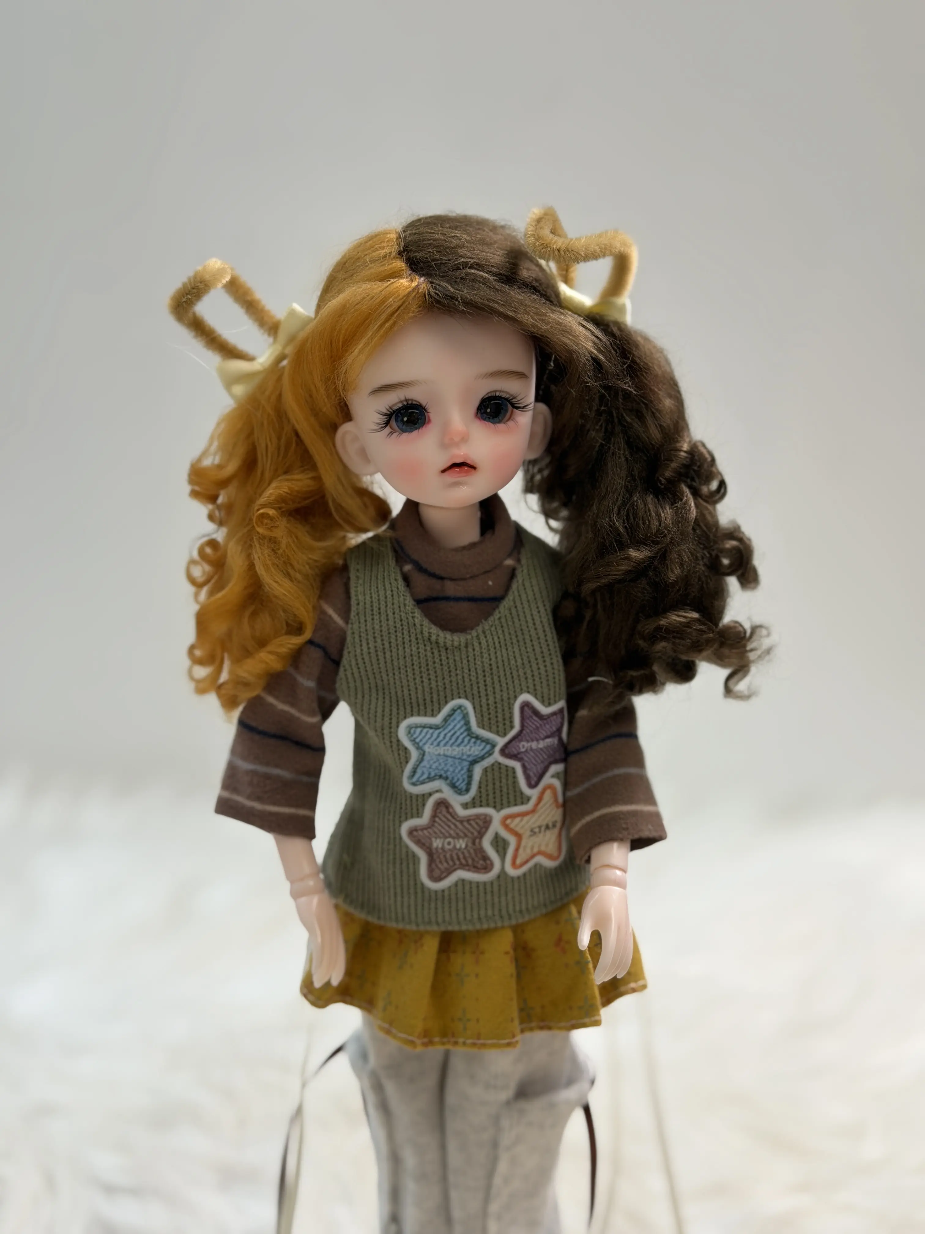 70-Series Handmade Articulated Art Doll, Numbered Collectible, Articulating Figurines, Figurine Dolls