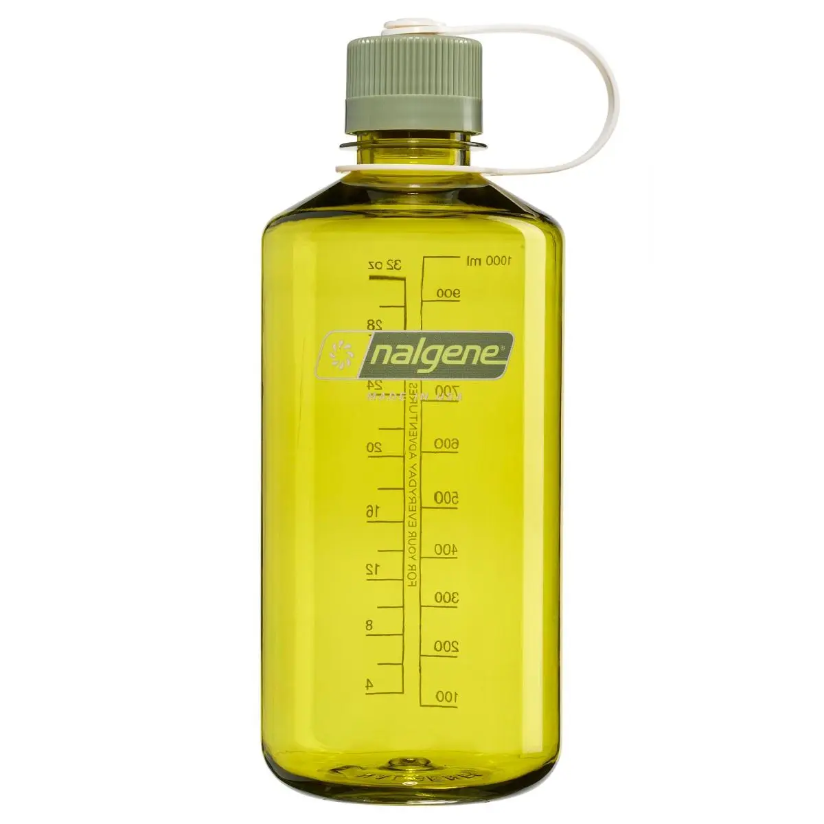 Nalgene 342923 Narrow Mouth Sustain Bottle - Endive Green, 32 oz