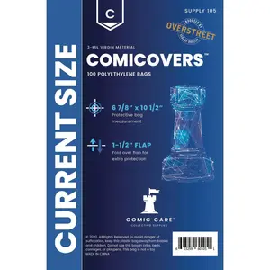 COMICARE CURRENT PE BAGS PACK OF 100