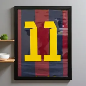 Premium Black Jersey Frame for Sports Collection Wall Decor Modern Home Decor Modern Art Design