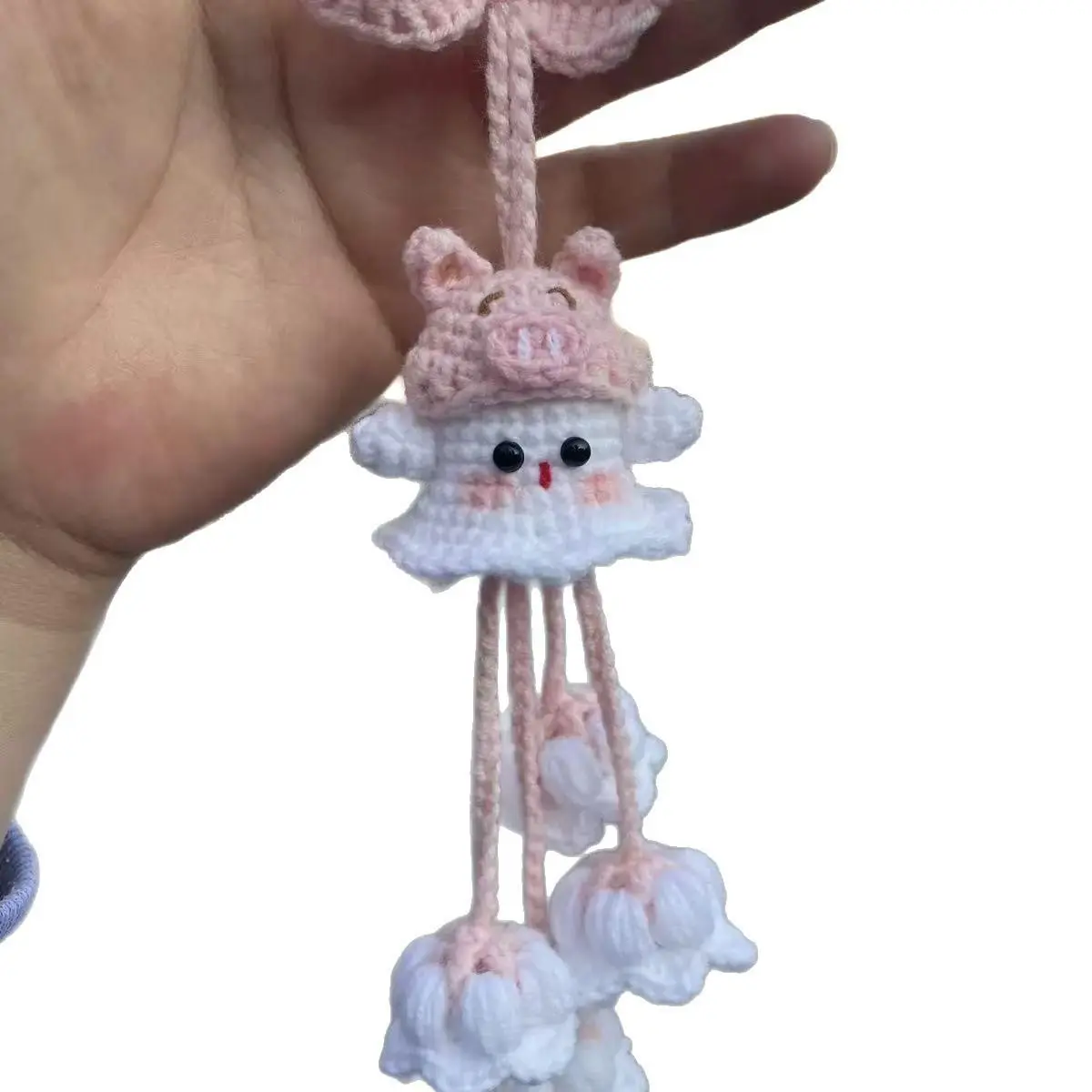 Halloween Witch Bag Charm for Women and Girls Aesthetic Spooky Season Keychain Purse Pendant Backpack Accessory