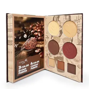 Coffee Time Pressed Pigment Book Palette – Full Face Set