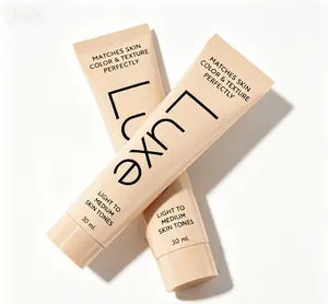 Luxe 1pcsColor Changing Foundation for Women – Instantly Adapts to Your Skin Tone – Buildable Light-to-Medium, Medium Dark-to-Dark, Coverage – 12-Hour Wear – Natural Dewy Finish Flawless Cosmetic Makeup