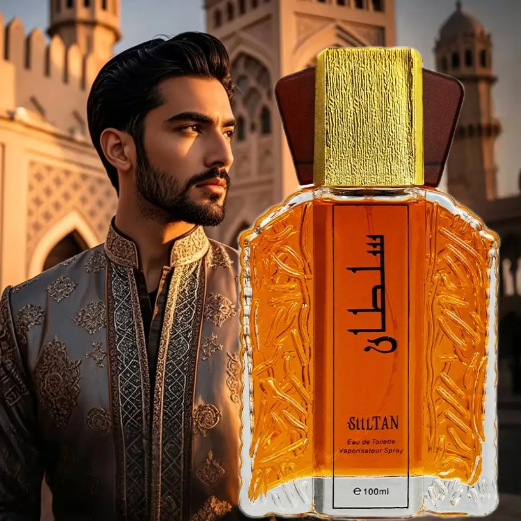 Arabian Cologne for Men, Long-Lasting Eau de Parfum with Oud & Spicy Woody Amber, Men's Fragrance for Daily Wear, Valentine's Day Gift - 100ml Single Item