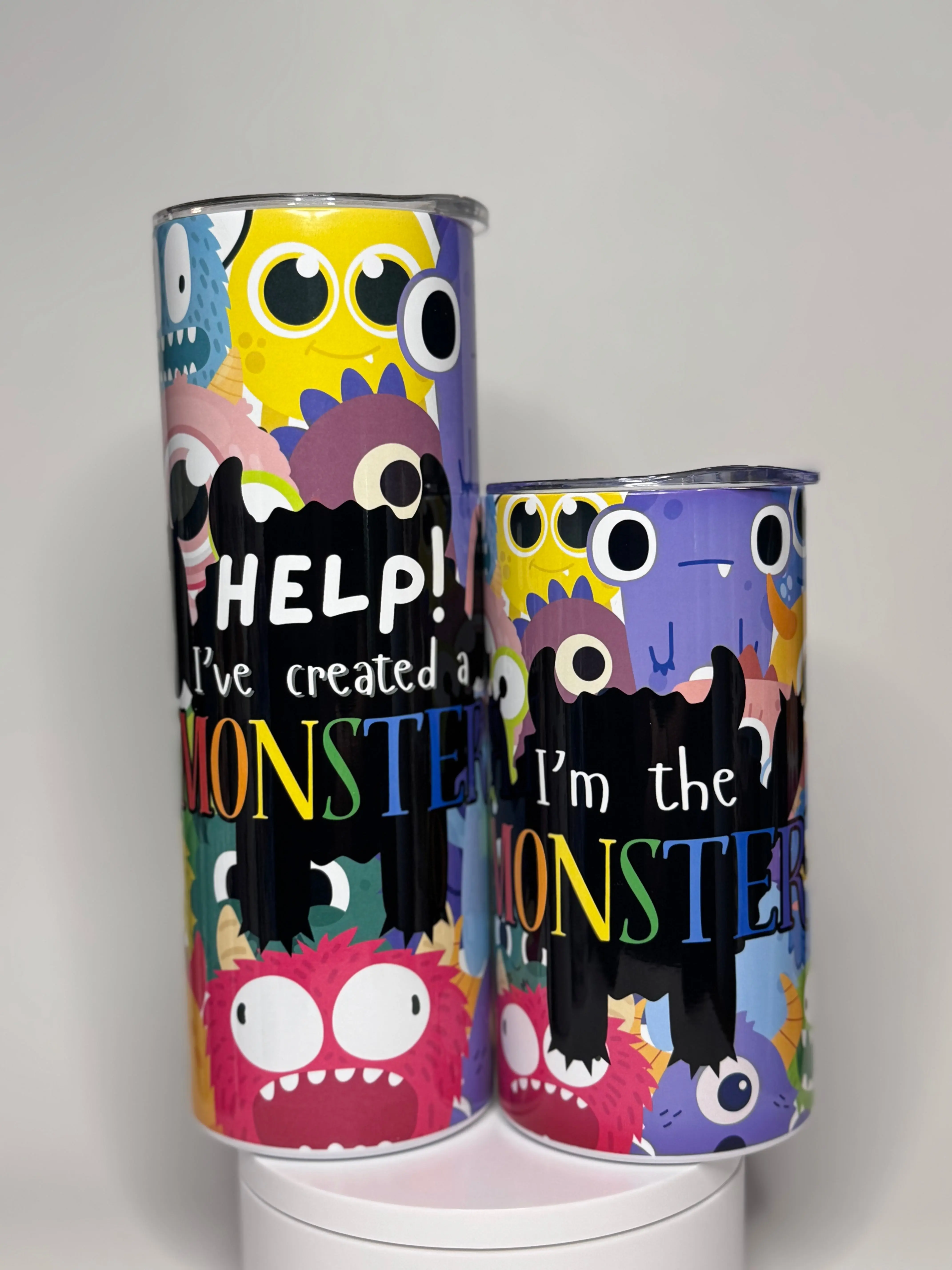 MAMA and Monster Tumbler Set