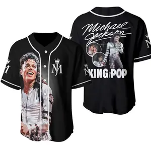 Michael Jackson Baseball Jersey Shirts King of vpop gift for fans