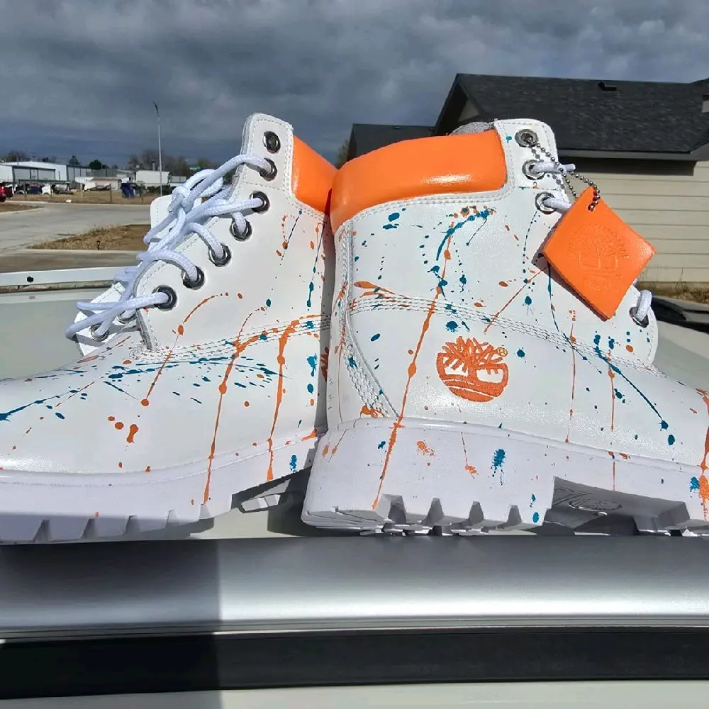 Brand new custom boots Fashion Footwear Casual Brand new custom boots Fashion Footwear Casual