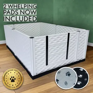 EZclassic TALL Whelping Box w/Rails