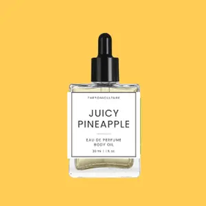 JUICY PINEAPPLE Jojoba Scented Body Oil 1.7 oz/50ML NOTES: PINEAPPLE