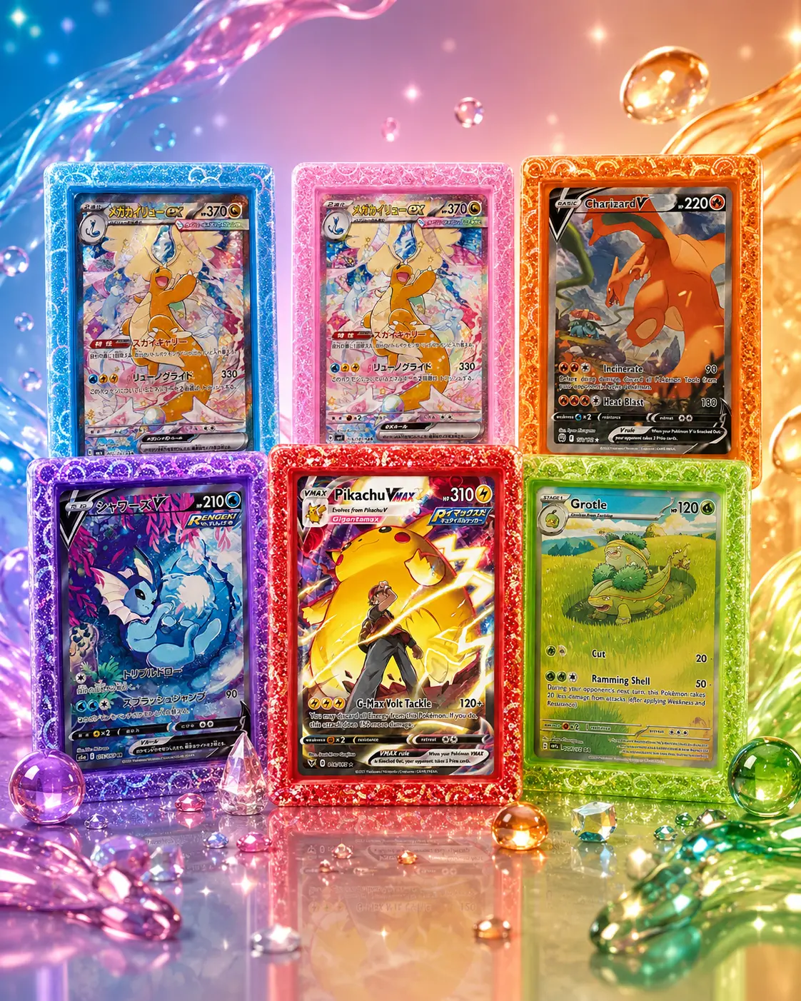 TopGuard™ Elixir Rainbow 6-Pack | Top Loader Guard Bundle