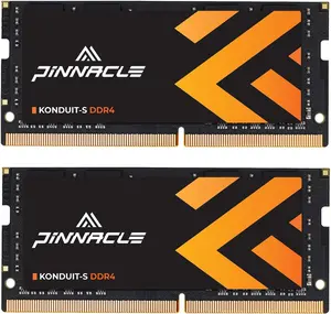Pinnacle 32GB KIT(2x16GB) DDR4 2666MHz (DDR4-2666) PC4-21300 (PC4-2666V) Non-ECC Unbuffered 1.2V CL19 2Rx8 Dual Rank 260 Pin SODIMM Laptop Notebook PC Computer Memory RAM Module Upgrade