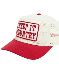 Seager Men's Men'S Keep It Country Ball Cap - Mhsp26kpcntred