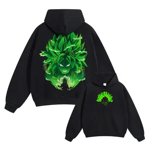 Broly Unisex FallFreshness outfits men streetwear 80s 90s graphic tees cotton Anime funny Hoodies men gifts