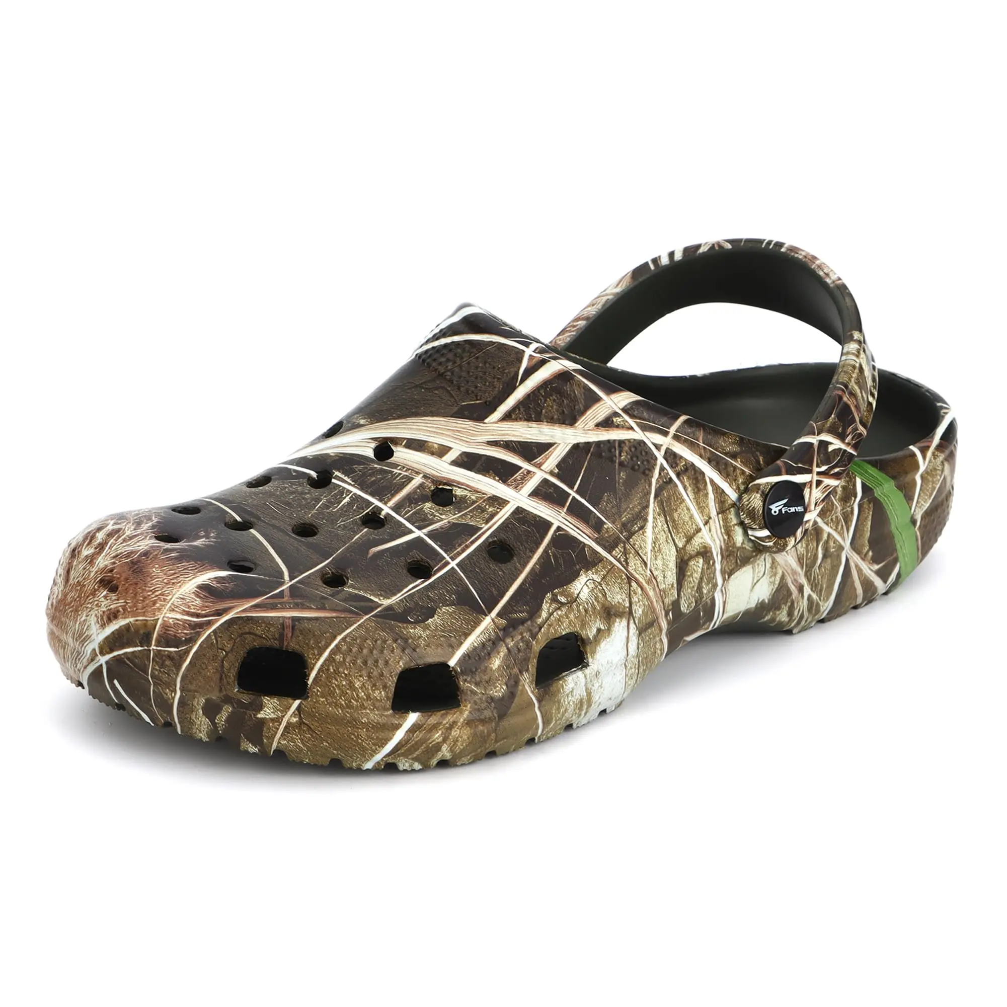 8Fans Men's Camo Clogs – Ultra-Lightweight Quick-Dry Camouflage Clogs, Camo Shoes