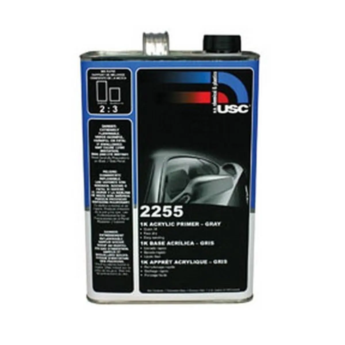 U. S. Chemical & Plastics USC-2255-1 1K Acrylic Primer - Gray