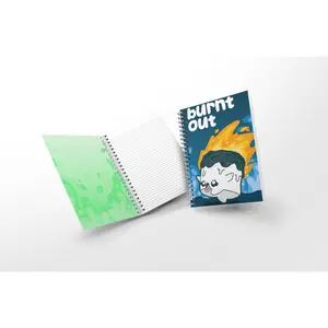 Soft Touch Mini Notebook - Burnt Out