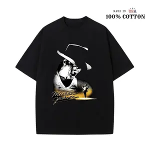 Michael Jackson Unisex T-Shirt, Pop Music Graphic Tee, Unisex Cotton Fit Shirt, Vintage Style Fan Apparel, Soft Casual Wear, Trendy Gift for Music Lovers