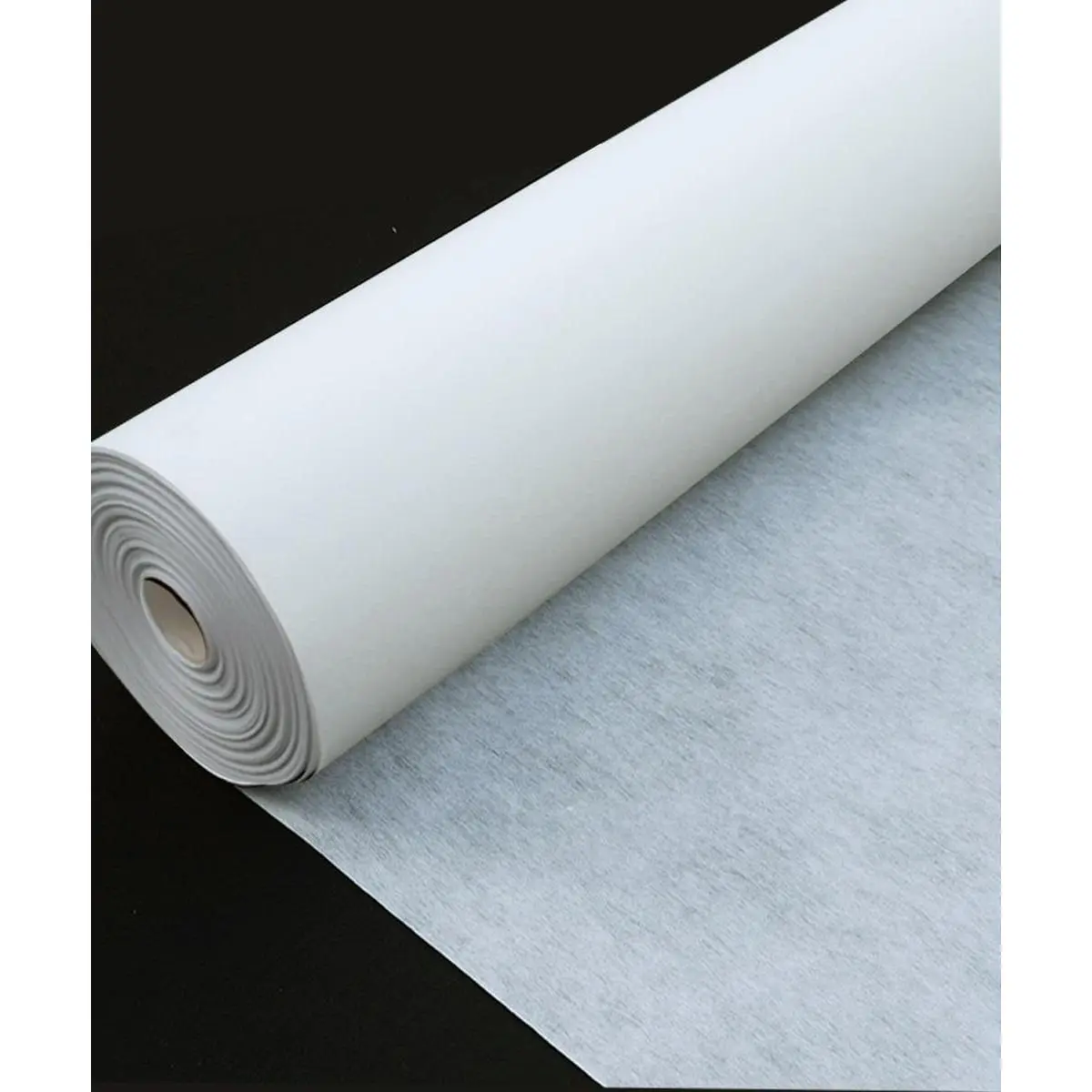 White Embroidery Stabilizer Roll 1.8oz Medium Weight 15.75"x25 Yards Pre-Cut Stabilizing Backing ,Backing Fabric Cut into Variable Sizes, for Machine Embroidery and Hand Sewing