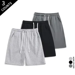 Three-color casual athletic shorts, mixed-style drawstring shorts, multiple styling options fathersdaygift