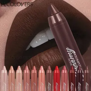 1PC Waterproof Nude Velvet Lipstick, Moisturizing Lipstick Pen, Long Lasting Matte, Cream Texture, Moisturizing Effect, Multi-color Options, Suitable for Daily Makeup, Hydrating, Hydrate