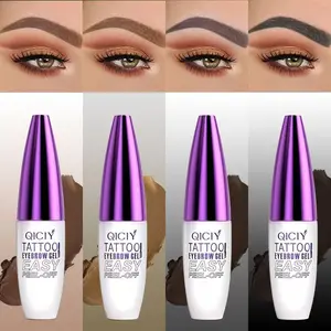 Long-lasting brow gel, waterproof and sweatproof, resists smudging, natural matte finish, easy to apply, beginner-friendly eyebrow styling tool