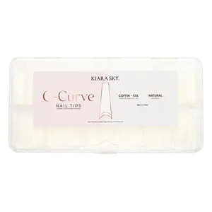 Coffin Nail Tips XXL Natural - Versatile Nail Tips for Versatile Nail Art
