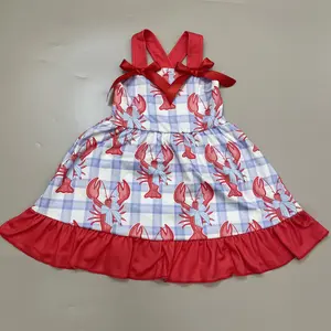 girl summer dress kids crawfish dresses toddler summer clothes