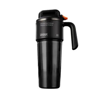 Ultimate Cyberpunk Mecha Thermal Tumbler, Flasks for Men, Insulated Cup, One-Touch Open & Oversized Design, Perfect Gift for Him, Must-Have Car Accessory