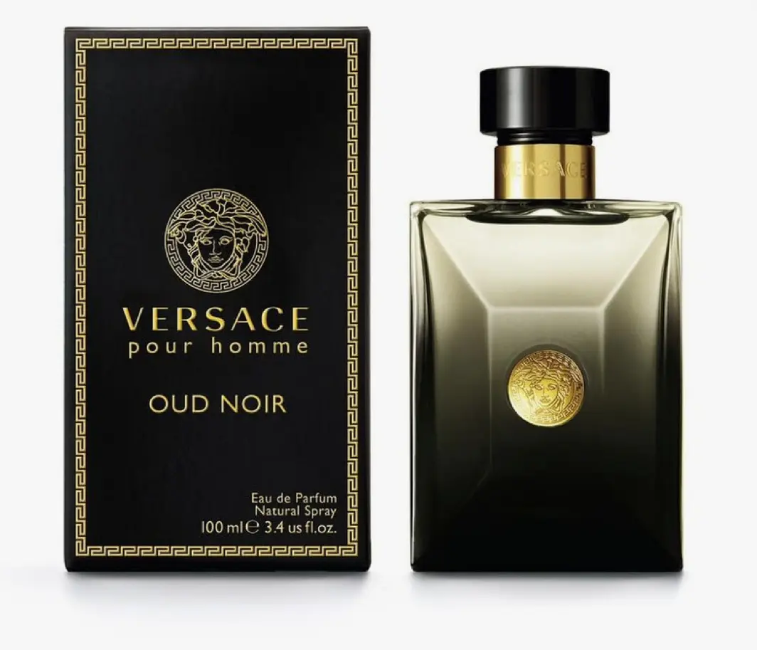 Versace Oud Noir Pour Homme Eau de Parfum, 100 ml (3.4 fl oz) Men's Fragrance