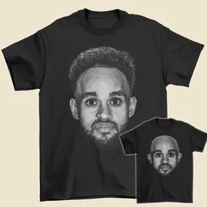 Derrick White Funny Face T-Shirt