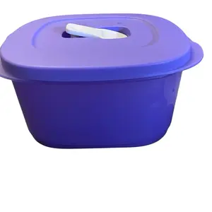 Microflash Click 800 ml Purple Food Storage Container with Microware Safe Durable Design and Lid for Convenient Storage
