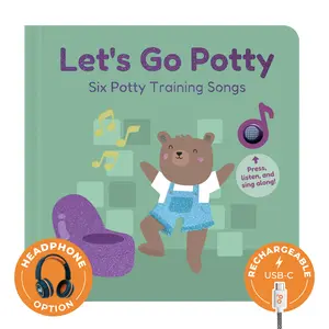 Cali's Book Let's Go Potty - Sound Book with Colorful Illustrations, Interactive Sounds, and Cheerful Songs for Engaging Potty Training